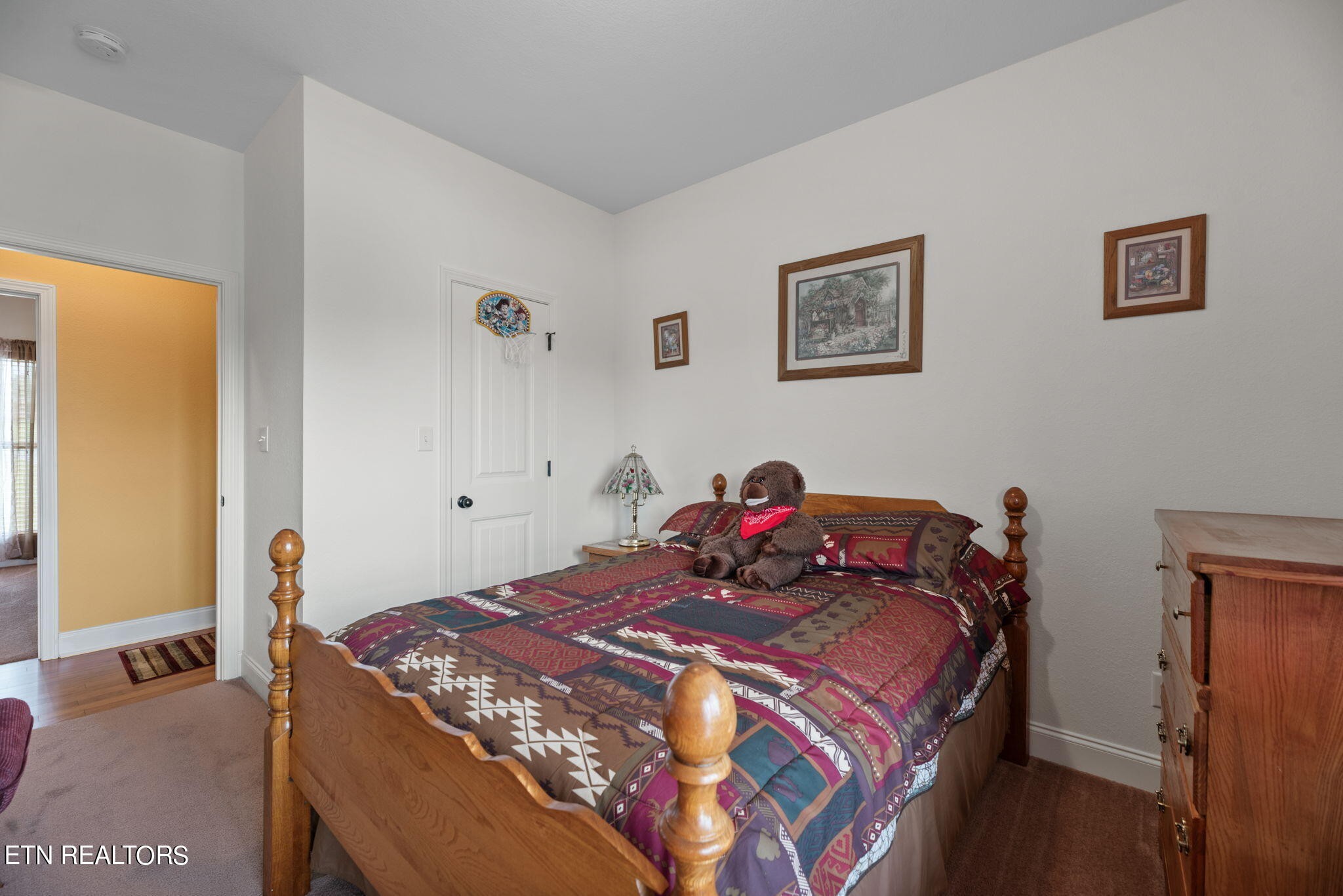 296 Shields Crossing Drive Bean Station, TN 37708 - Photo 22 of 52 a bedroom with a bed and a window