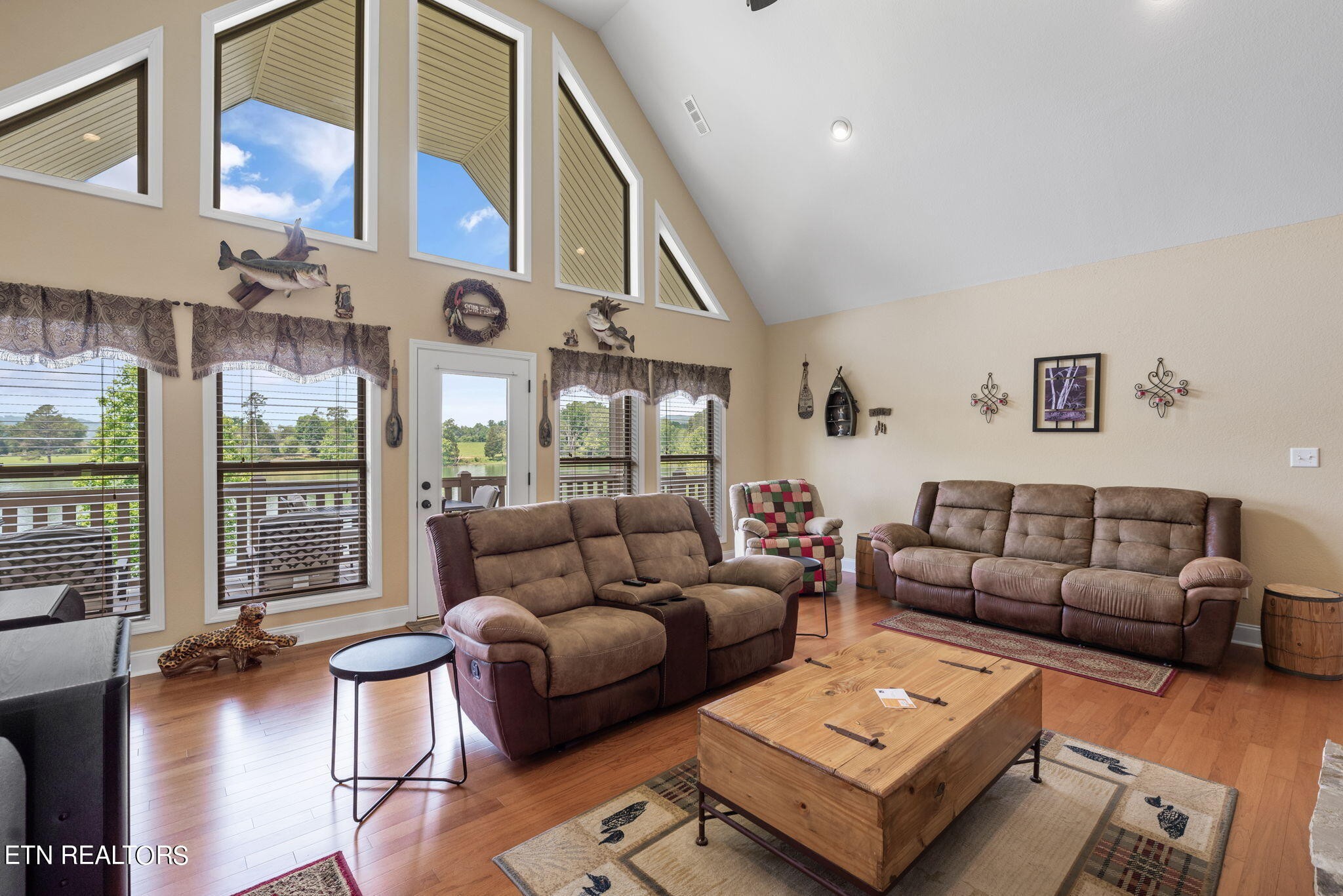 296 Shields Crossing Drive Bean Station, TN 37708 - Photo 5 of 52 a living room with furniture and a large window