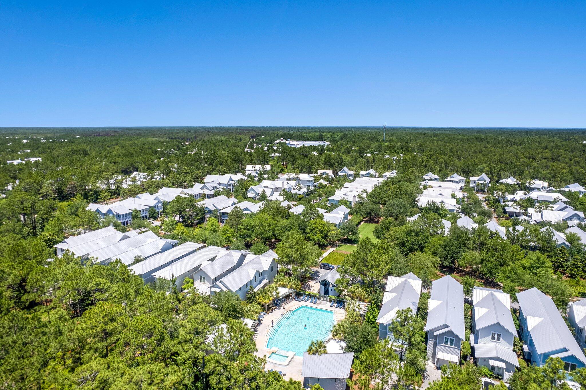 56 South Wisteria Way Santa Rosa Beach, FL 32459 - Photo 67 of 77 a view of a city with an ocean