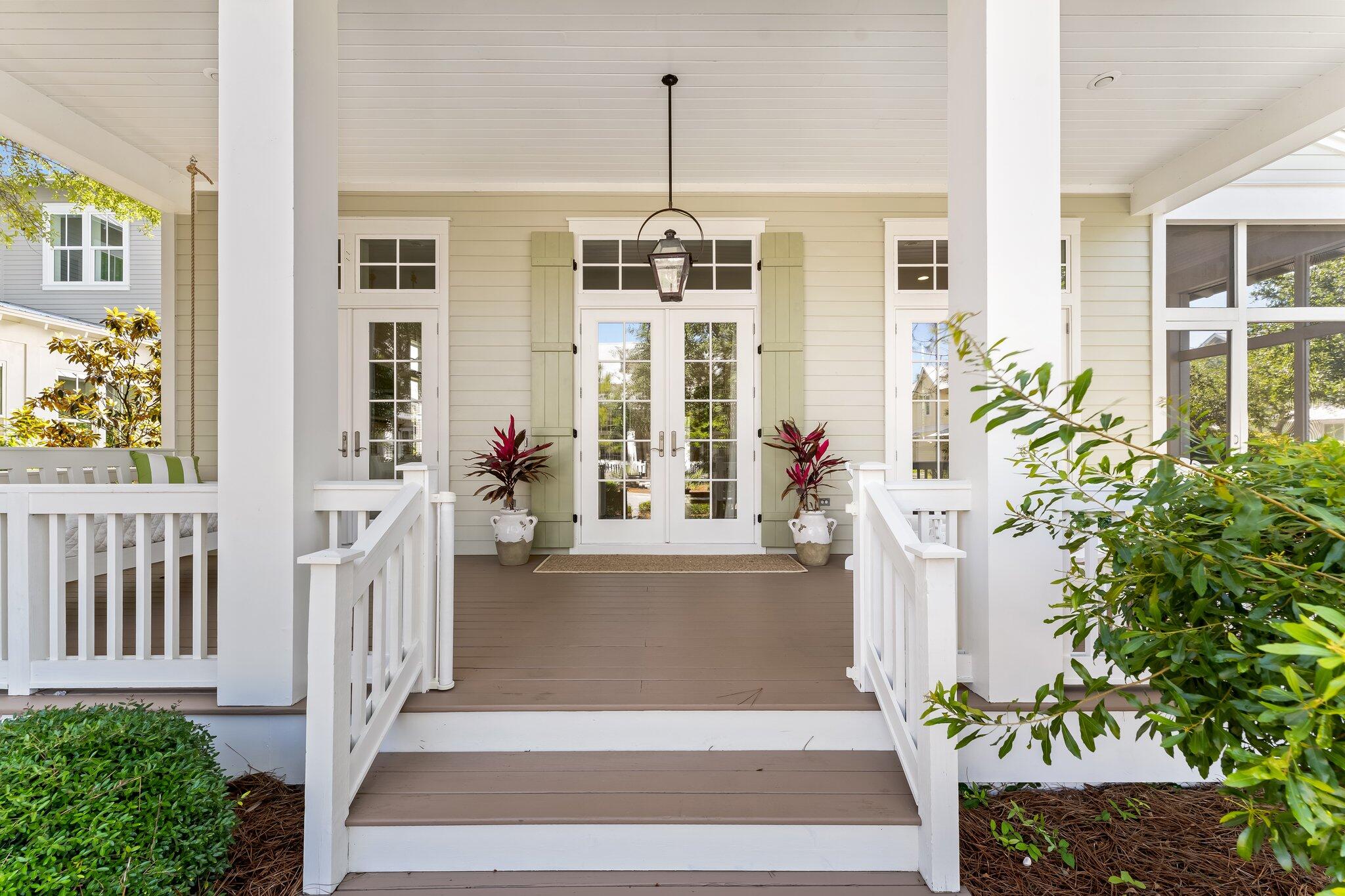 56 South Wisteria Way Santa Rosa Beach, FL 32459 - Photo 9 of 77 a front view of a house with a yard