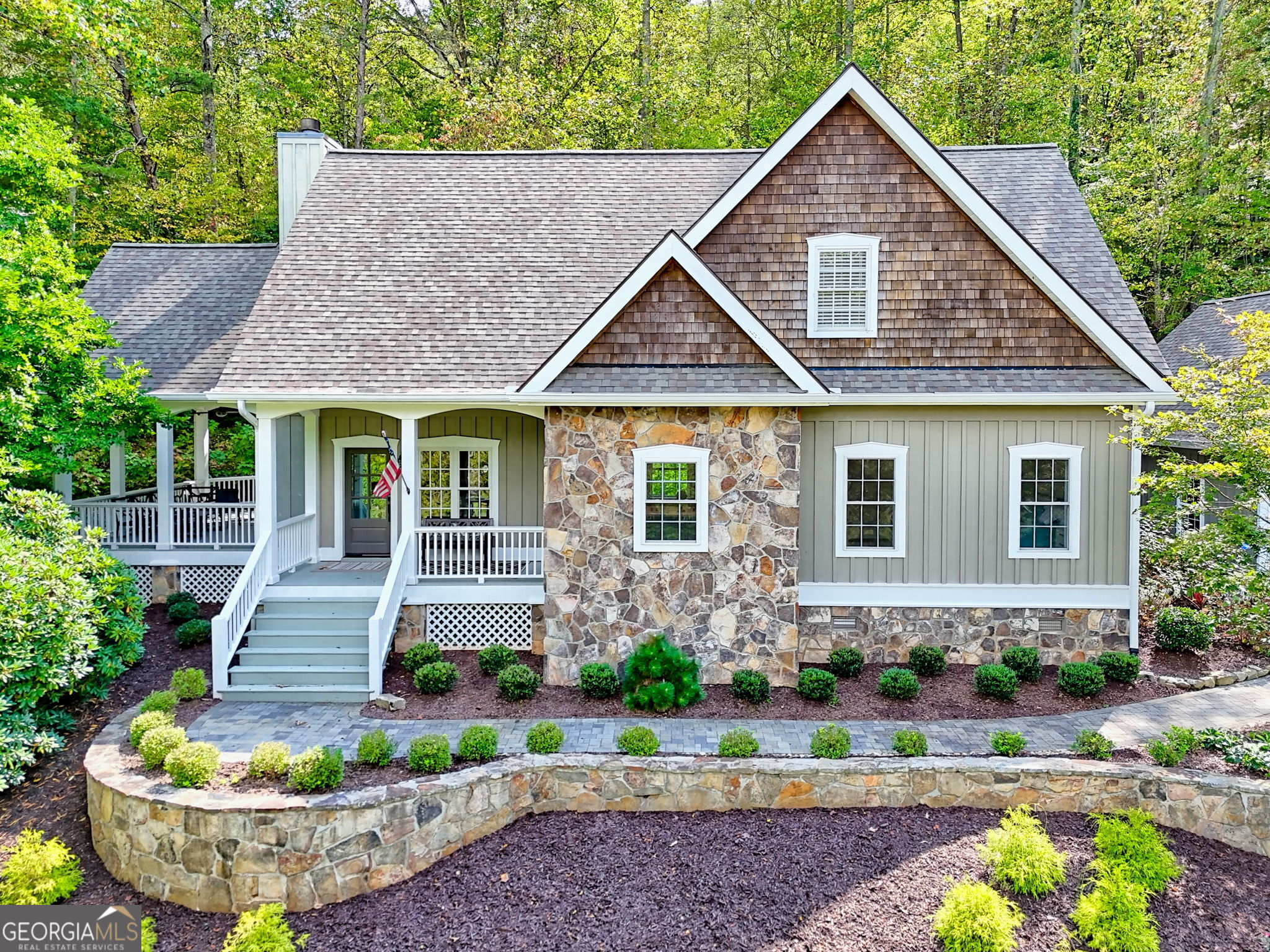 571 Ledford Road Dillard, GA 30537 - Photo 3 of 78 a front view of a house with a yard
