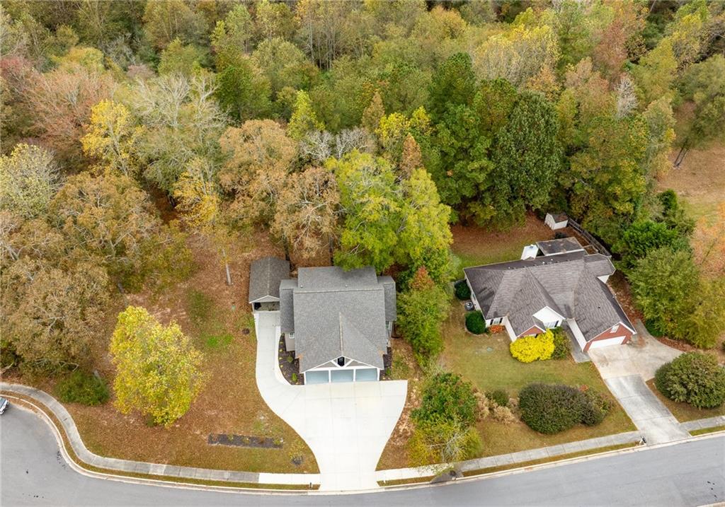 1713 Cagle Court Lawrenceville, GA 30045 - Photo 50 of 50 an aerial view of residential houses with yard