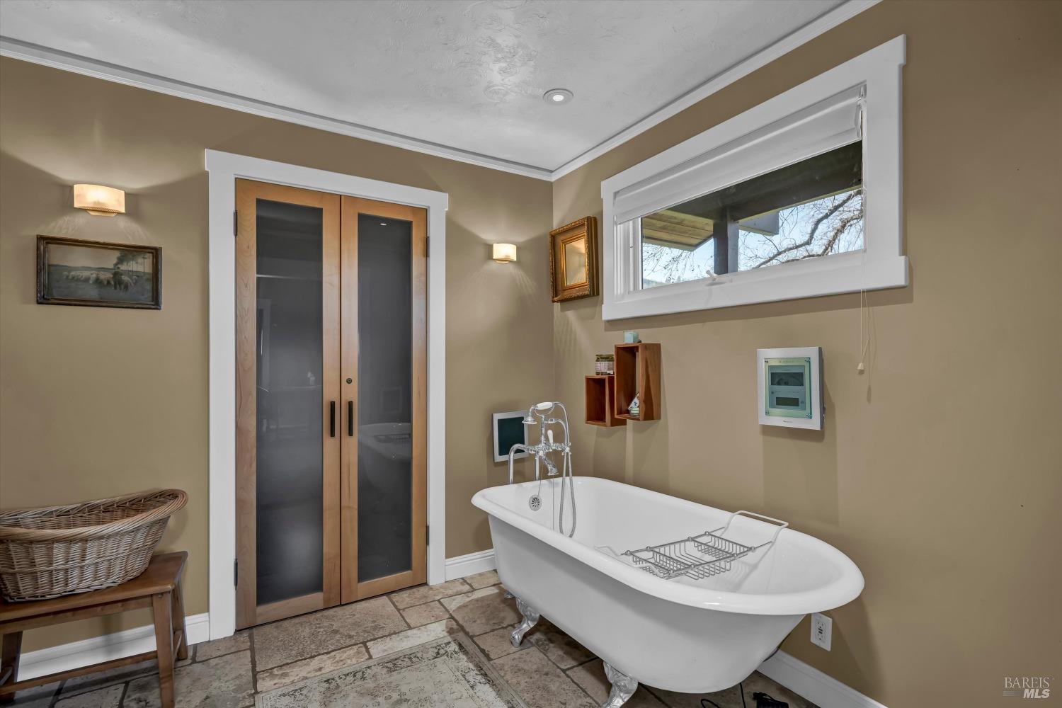 1900 Stagecoach Canyon Road Pope Valley, CA 94567 - Photo 29 of 70 a bathroom with a sink and a mirror
