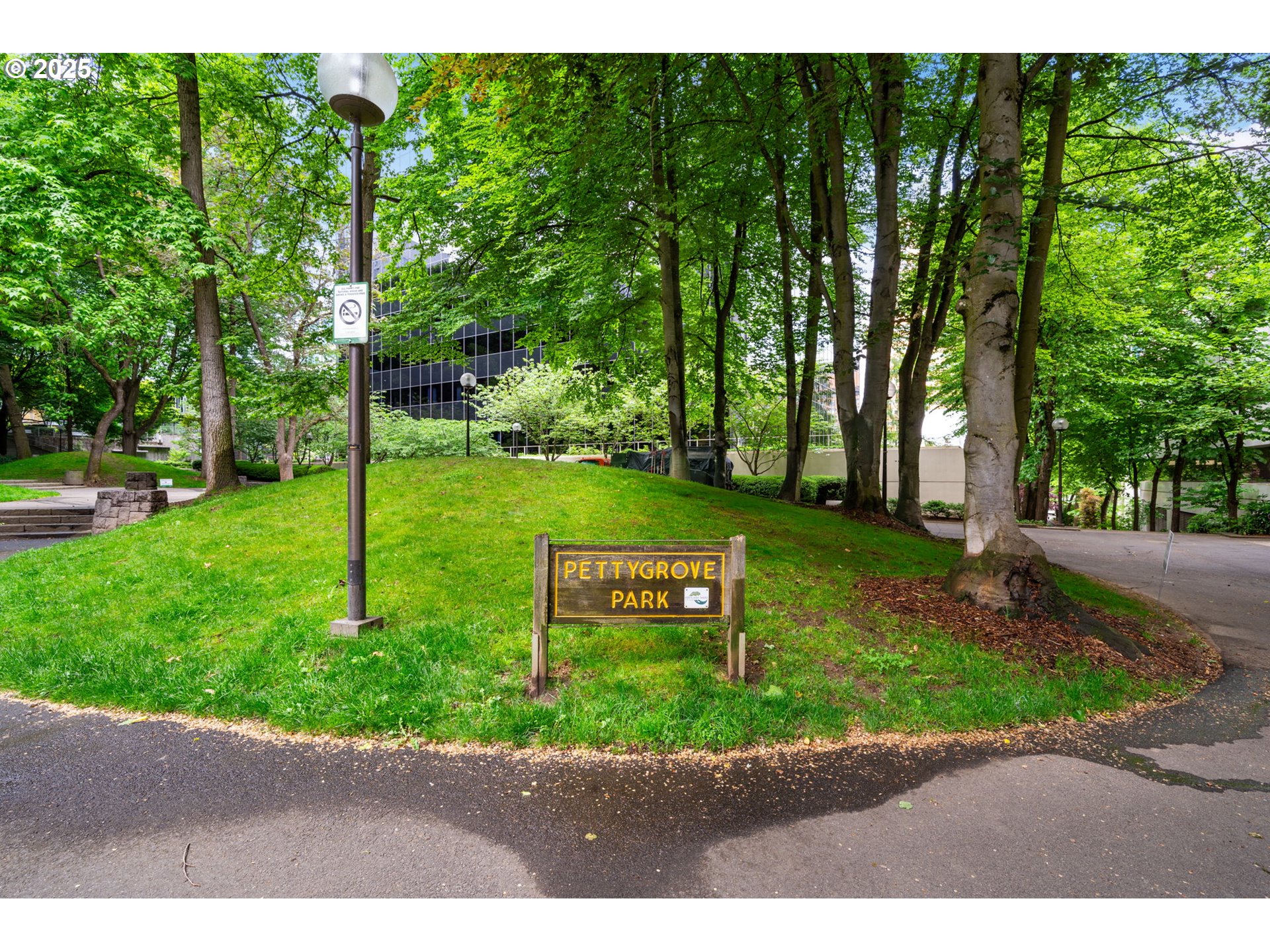 255 Southwest Harrison Street, Unit TH5 Portland, OR 97201 - Photo 37 of 40 a view of a park with large trees