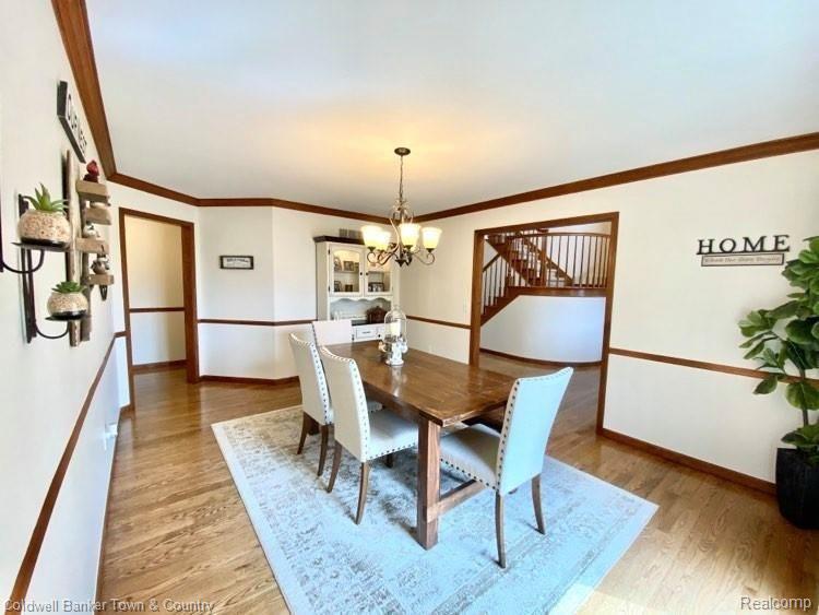 4233 Augusta Court Howell, MI 48843 - Photo 8 of 49 Fabulously Large Dining Room!!
