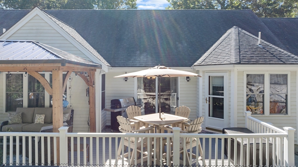4 Penny Lane Wareham, MA 02558 - Photo 13 of 32 a front view of a house with a garden