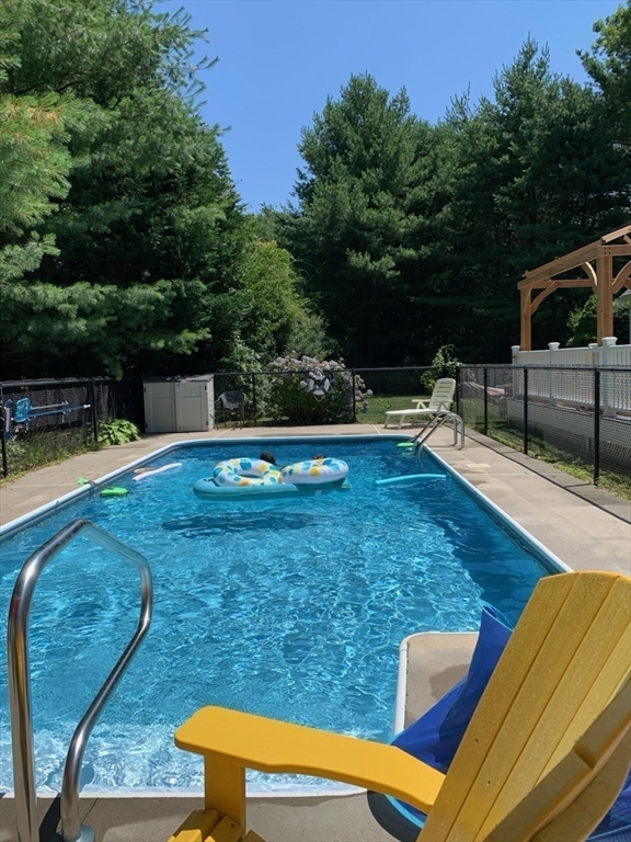 4 Penny Lane Wareham, MA 02558 - Photo 28 of 32 a view of a backyard with swimming pool
