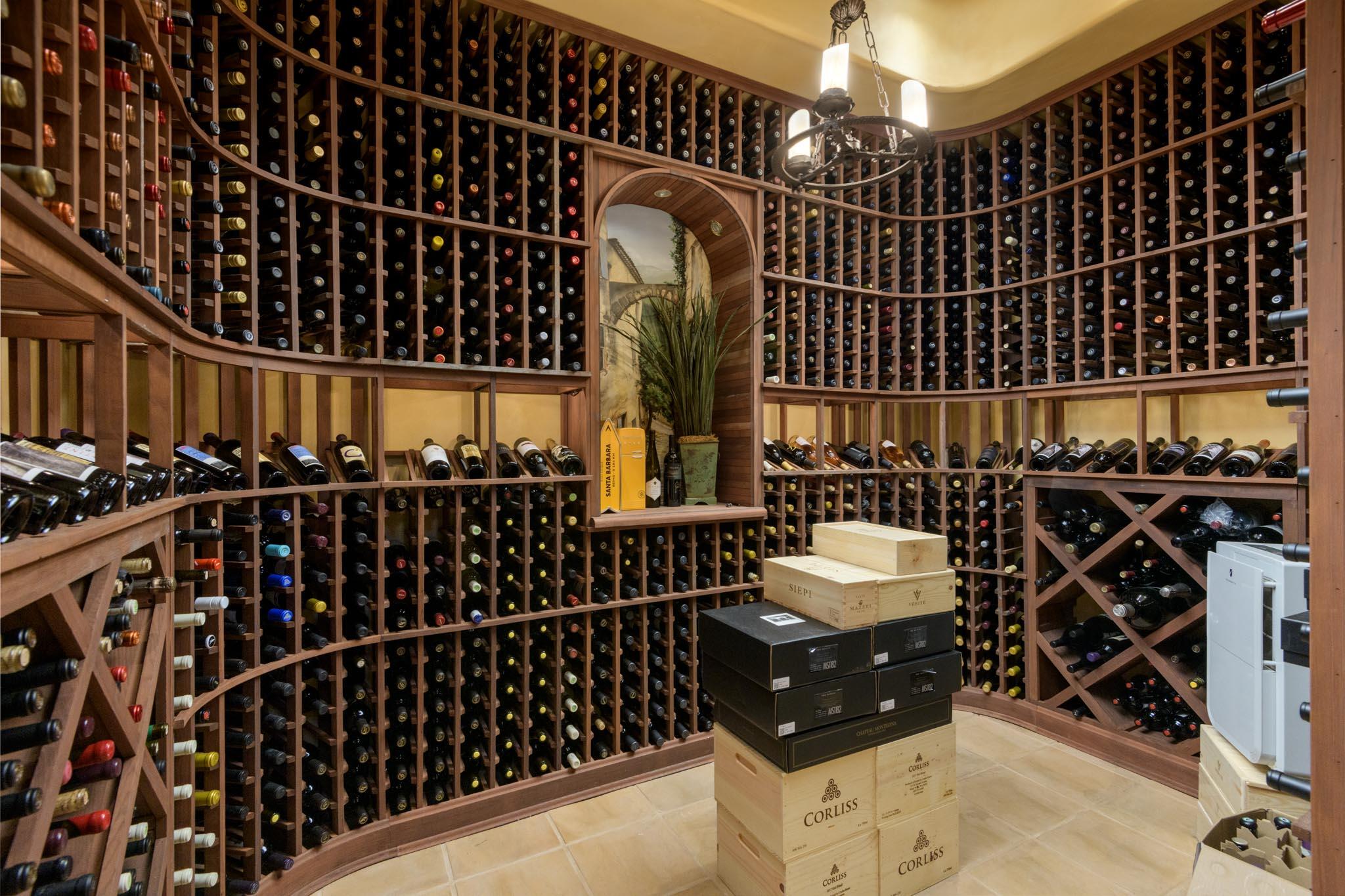 338 Toro Canyon Road Carpinteria, CA 93013 - Photo 27 of 37 Wine Cellar