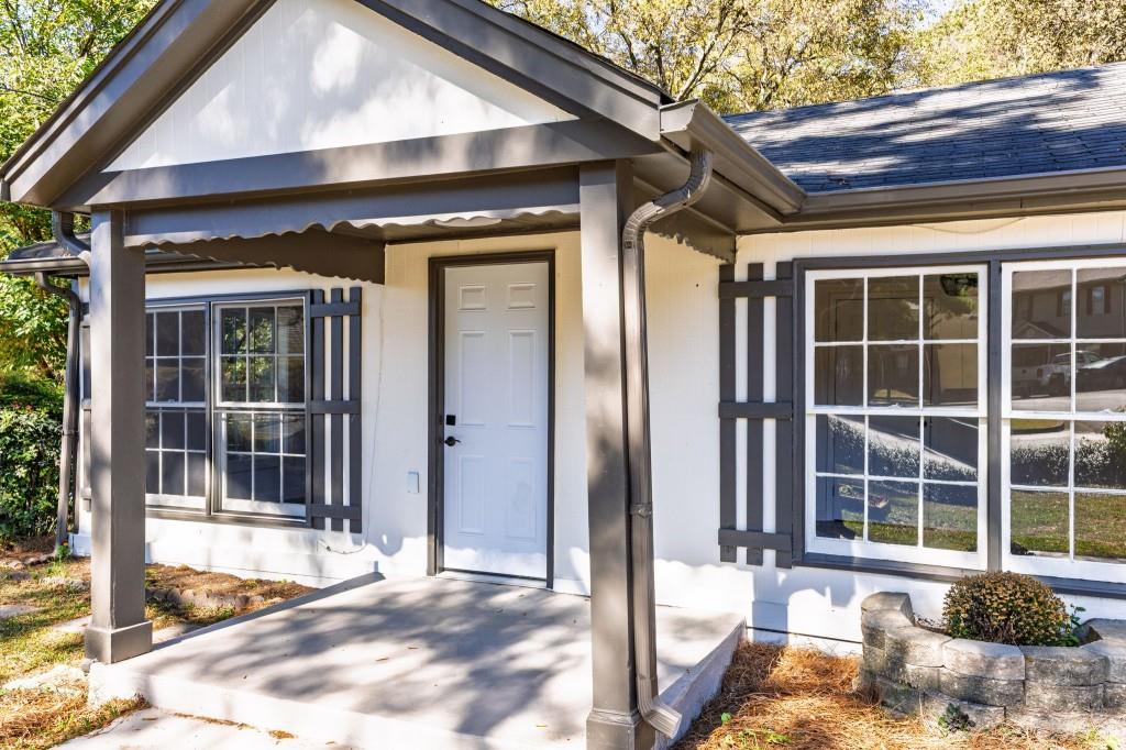 24 East Iron Belt Road Southeast Cartersville, GA 30120 - Photo 4 of 39 a view of a entryway door of the house