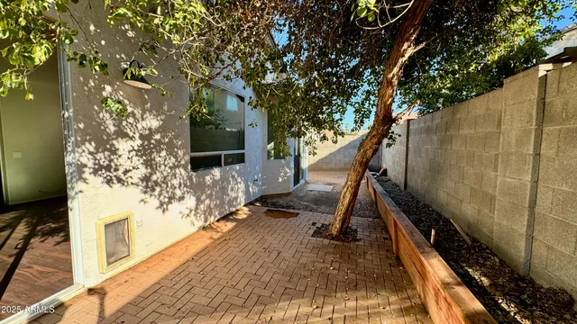 a view of outdoor space and garden