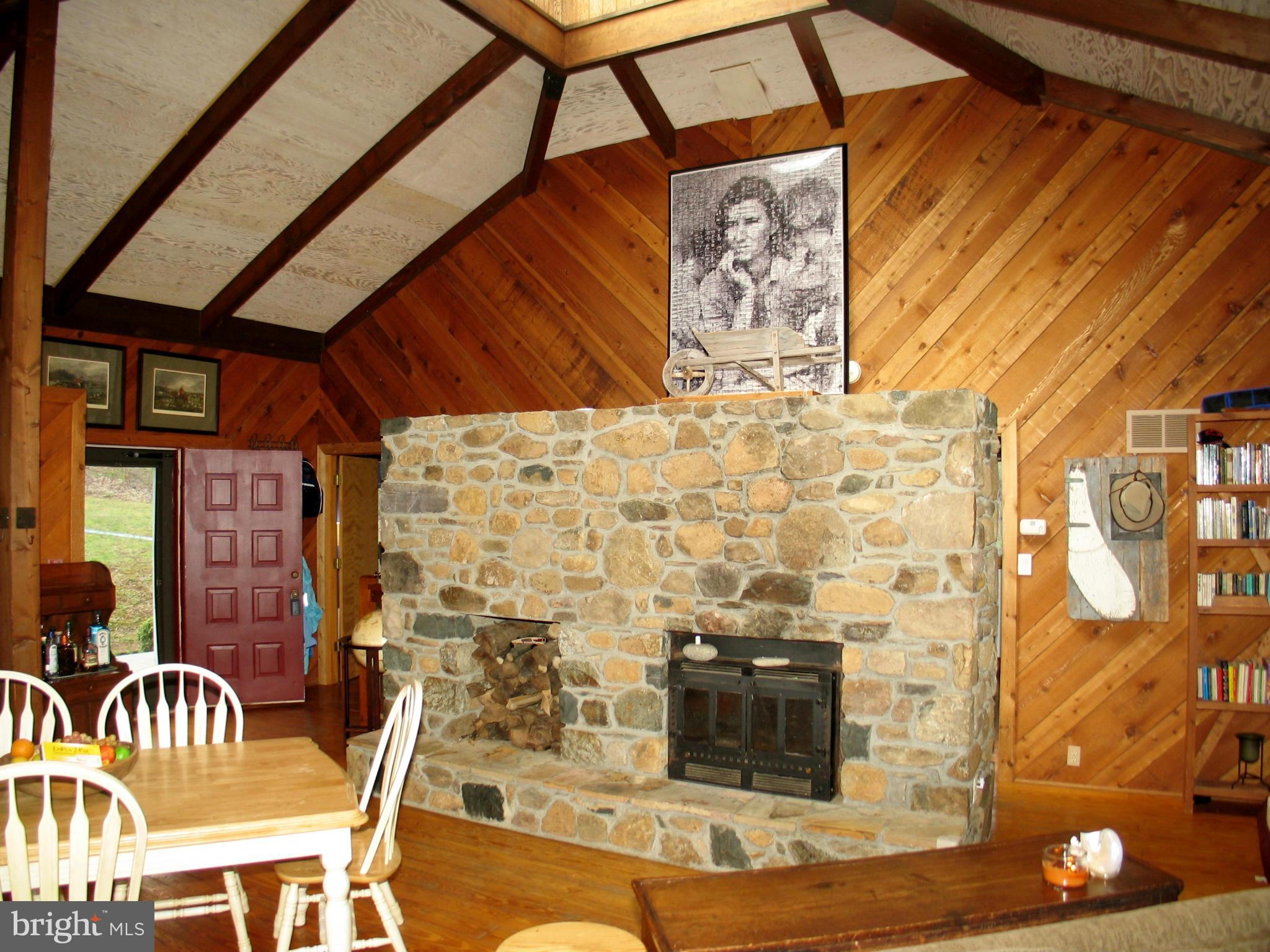 21967 Blue Ridge Mountain Road Paris, VA 20130 - Photo 5 of 30 Great Room Open Beamed Ceiling