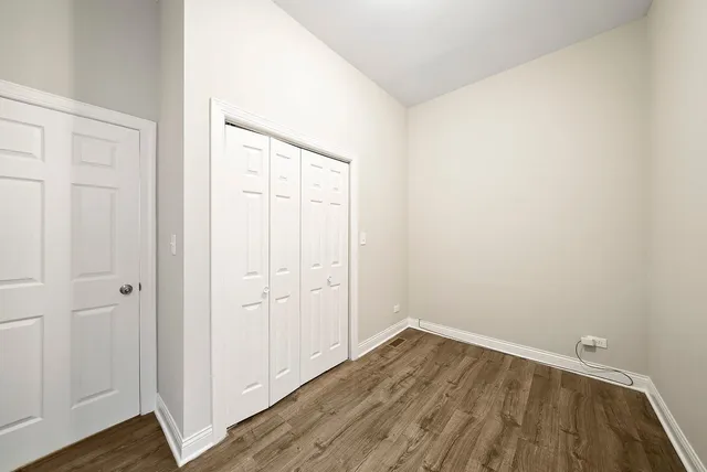 wooden floor in an empty room