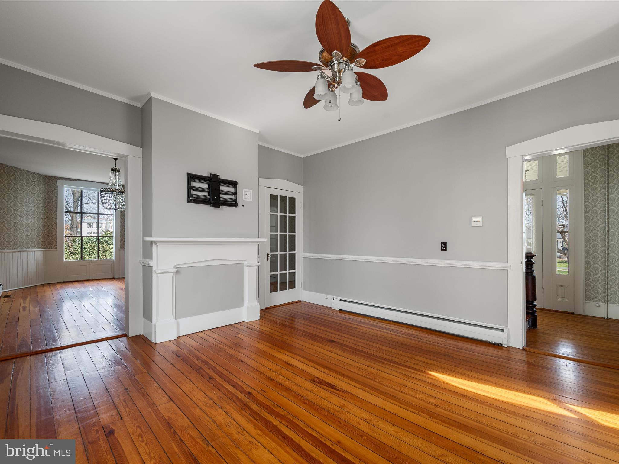 7919 Church Street Middletown, VA 22645 - Photo 6 of 48 wooden floor in an empty room with a window