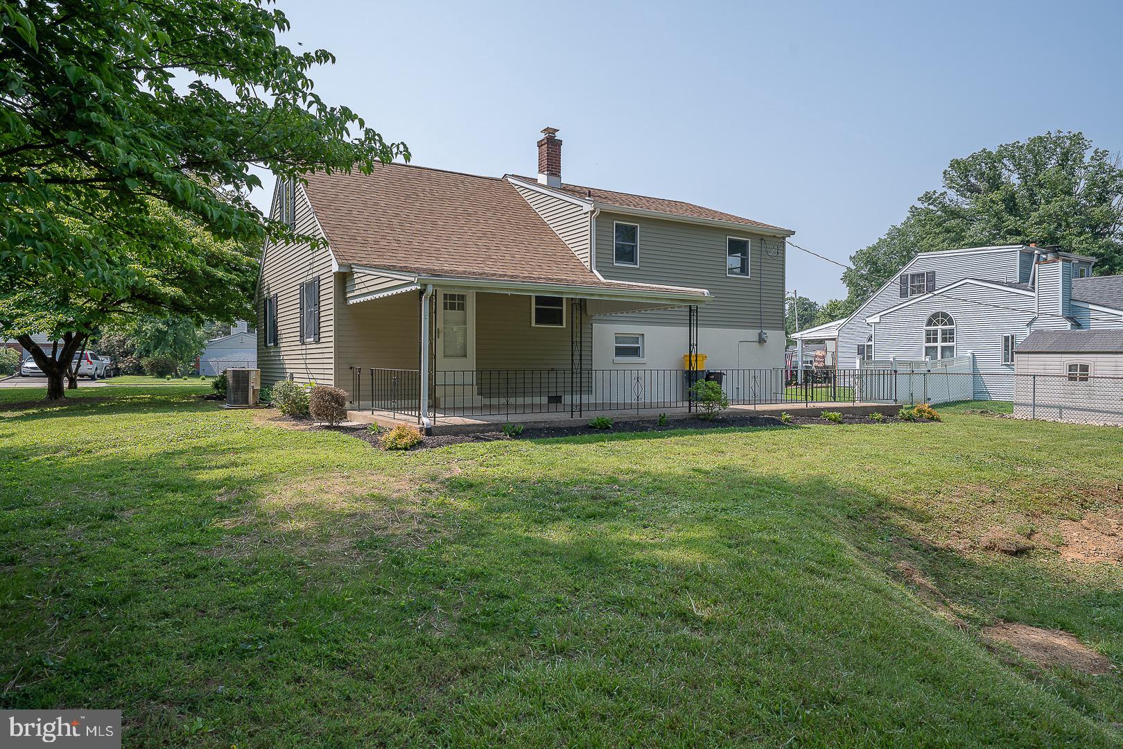 503 Poplar Road Flourtown, PA 19031 - Photo 60 of 63 a view of an house with backyard space and garden
