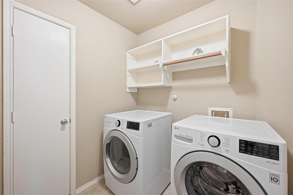 910 Fulbourne Drive Anna, TX 75409 - Photo 29 of 36 Utility room with linen closet