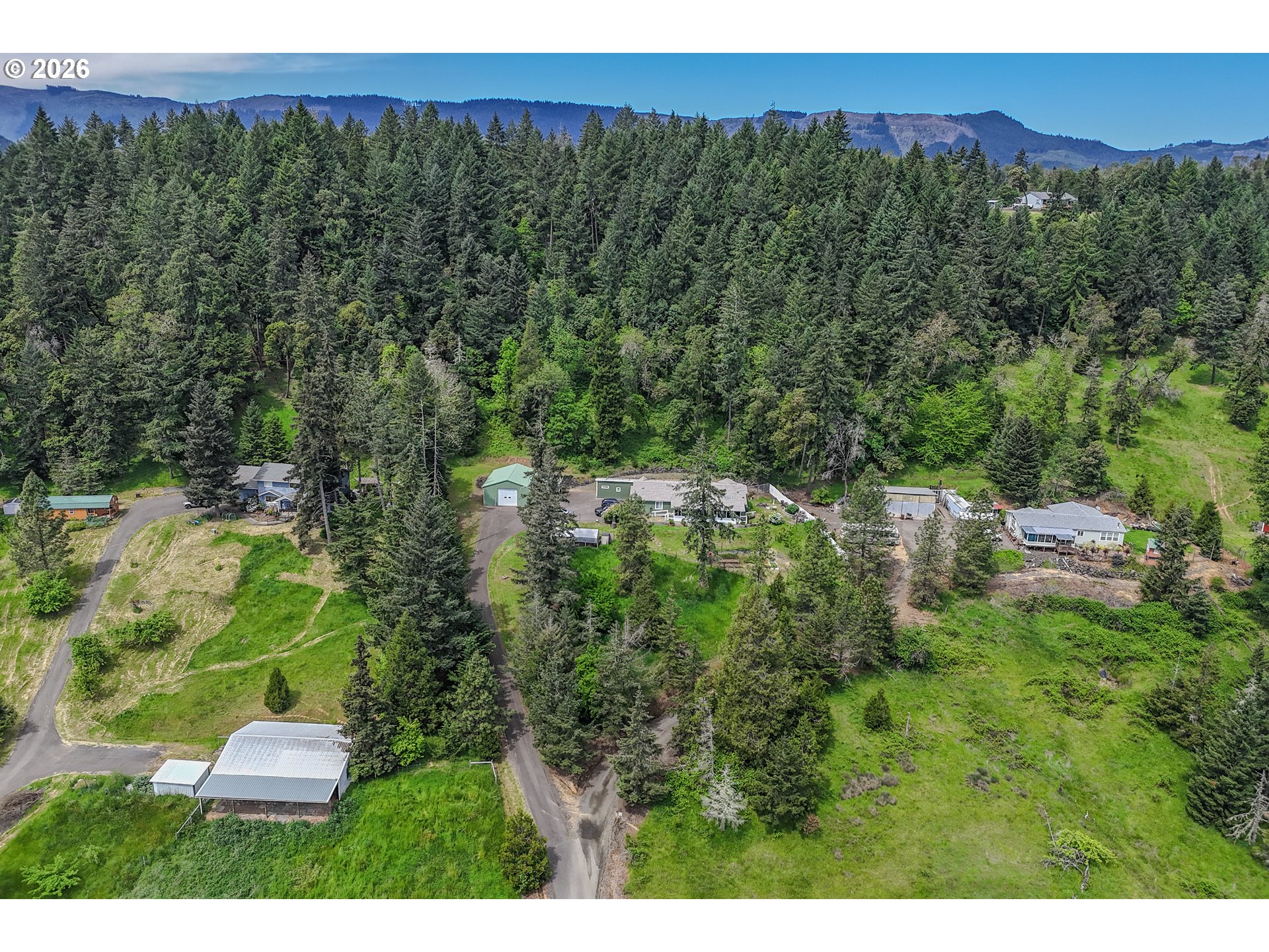 562 Valley Road Roseburg, OR 97471 - Photo 44 of 48 Drone View/UAV