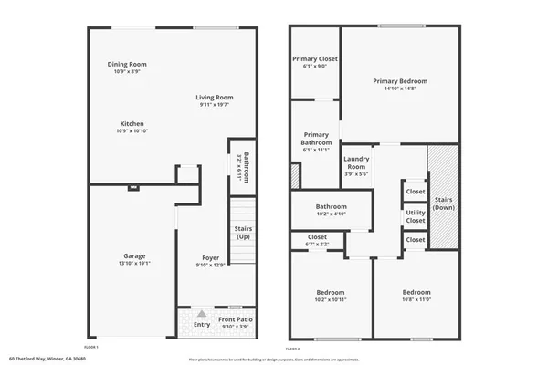 $295,000 | 60 Thetford Way, Winder, GA 30680