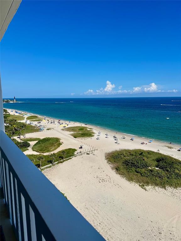 1012 North Ocean Boulevard, Unit 1206 Pompano Beach, FL 33062 - Photo 20 of 33 a view of an ocean from a balcony