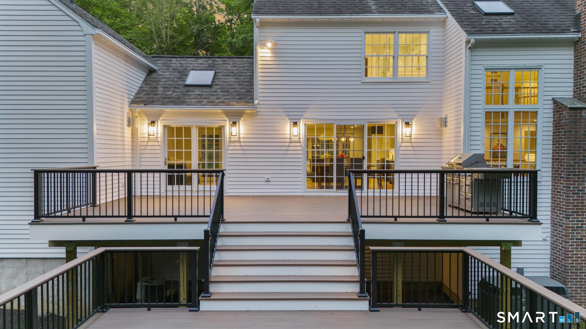 181 Old Branchville Road Ridgefield, CT 06877 - Photo 38 of 40 a front view of a house with a balcony