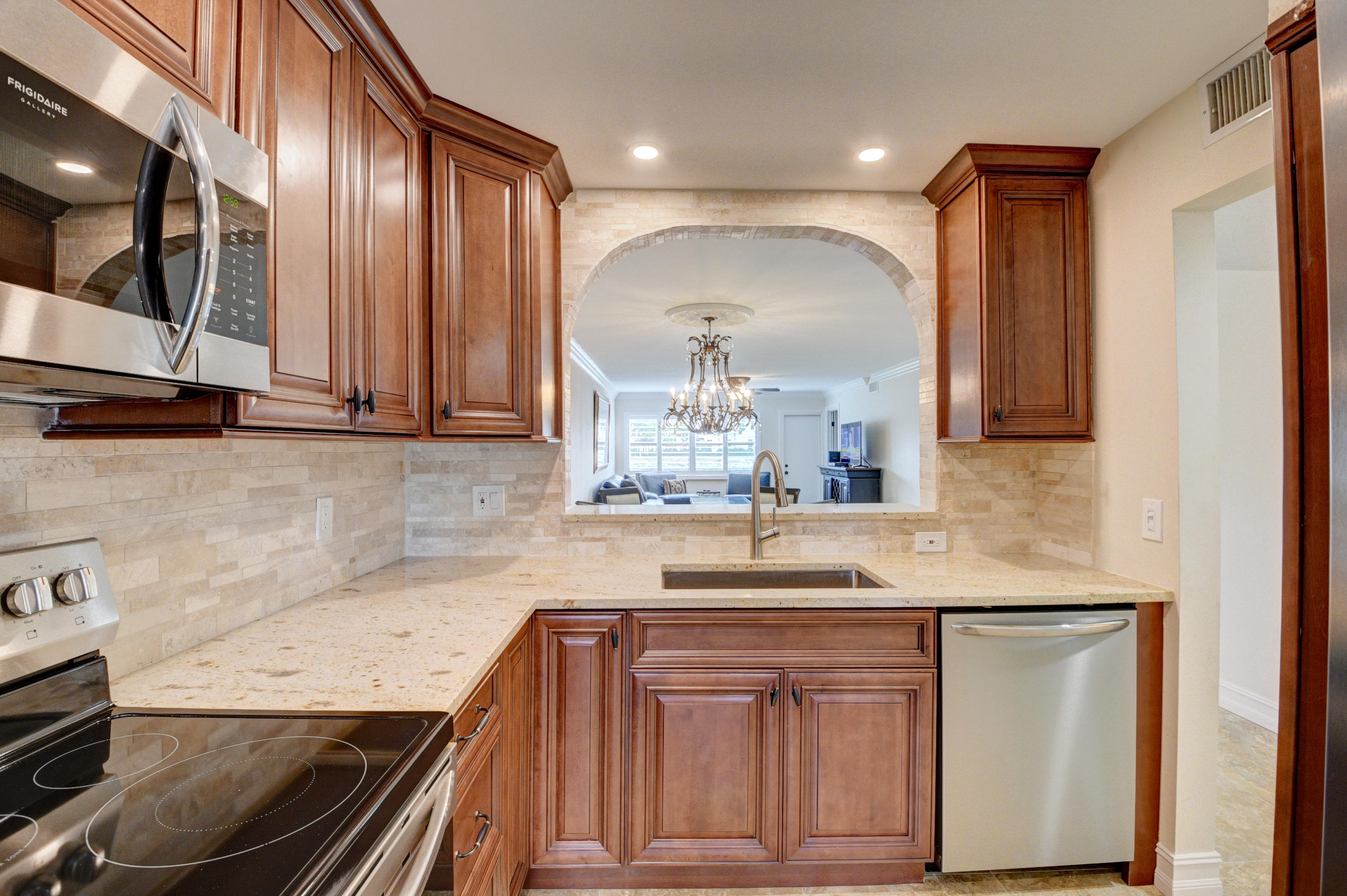 3111 Southwest 20th Terrace, Unit 22D1 Delray Beach, FL 33445 - Photo 1 of 23 Beautifully Renovated Kitchen