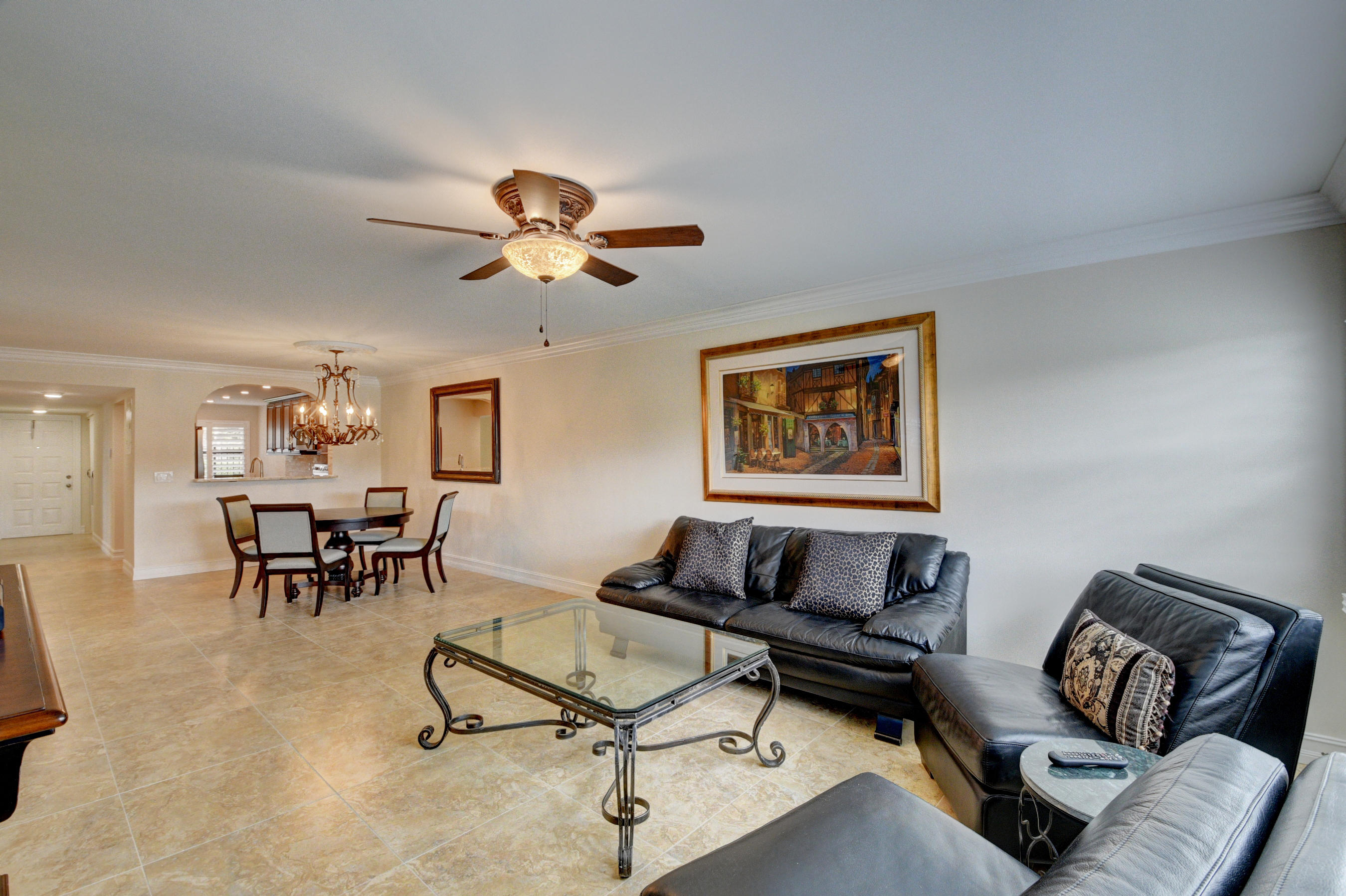 3111 Southwest 20th Terrace, Unit 22D1 Delray Beach, FL 33445 - Photo 9 of 23 Living Room