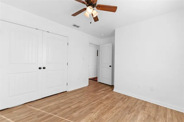 wooden floor in an empty room