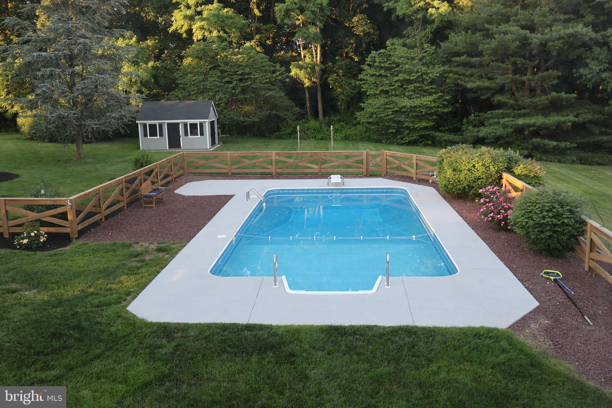 509 Buchland Road Narvon, PA 17555 - Photo 78 of 94 a view of outdoor space yard and swimming pool