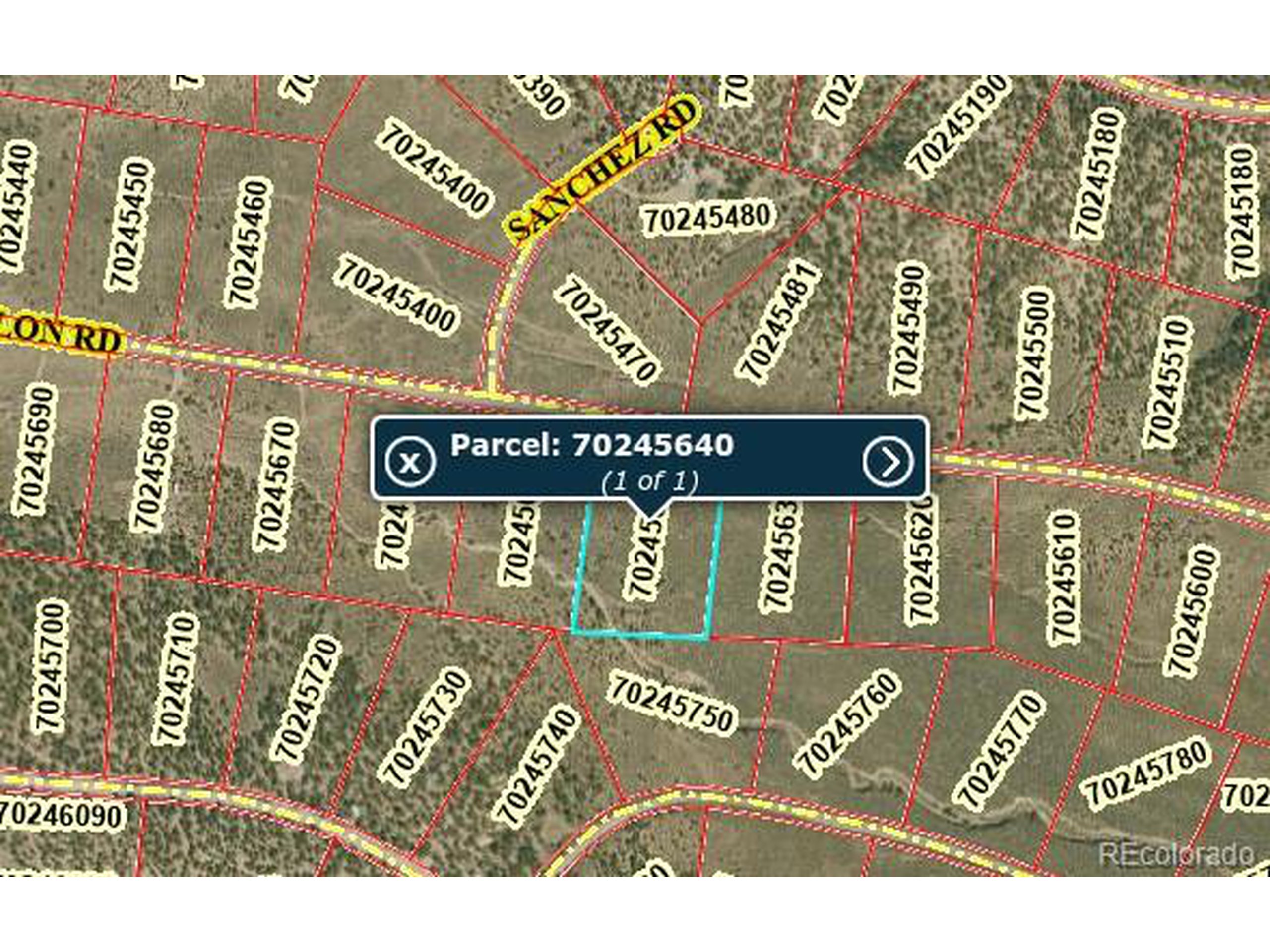 1978 Yablin Road Fort Garland, CO 81133 - Photo 7 of 7 a view of a street with an entrance