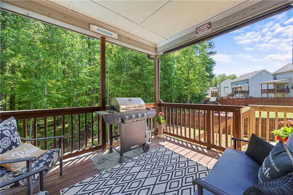 816 Mimosa Way Jefferson, GA 30549 - Photo 30 of 83 a view of a two chairs in the balcony