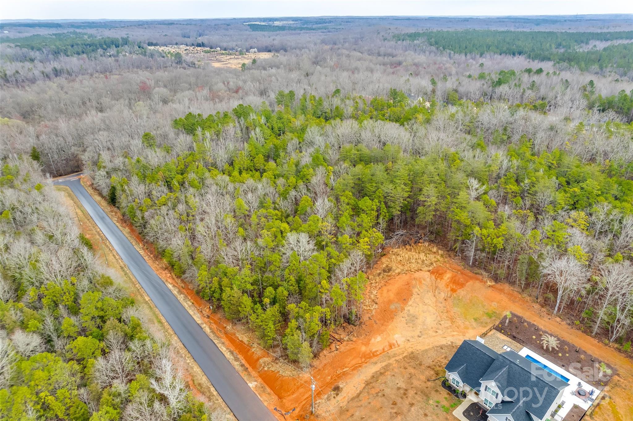 0 Greyfox Estates Road Lancaster, SC 29720 - Photo 2 of 9 a view of a dry yard with wooden fence