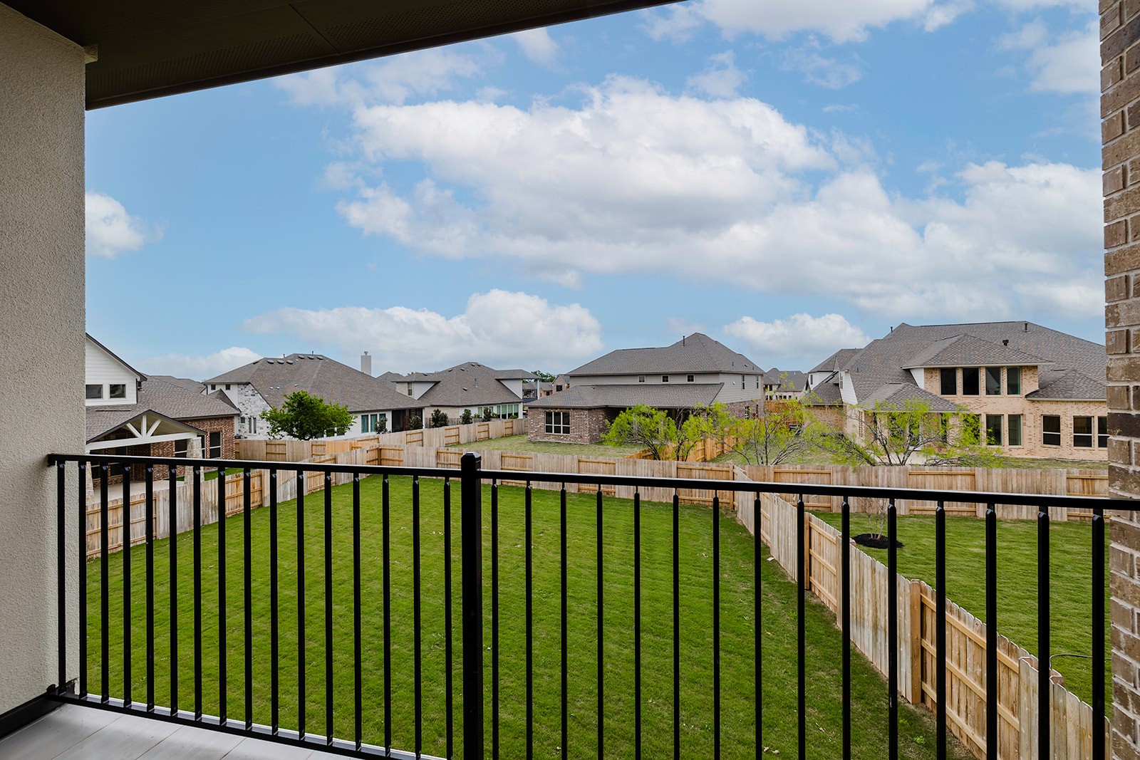 105 Bull Rdg Trail Georgetown, TX 78628 - Photo 31 of 36 a view of a houses with a balcony