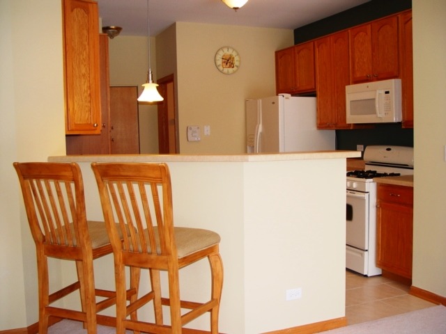 24136 Walnut Circle Plainfield, IL 60585 - Photo 7 of 17 a kitchen with a refrigerator and a stove