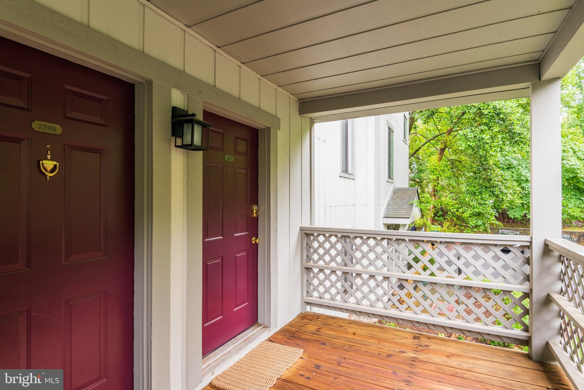 2247 Hunter's Run Drive Reston, VA 20191 - Photo 32 of 42 Front porch