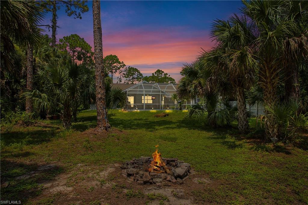 1480 15th Street Southwest Naples, FL 34117 - Photo 29 of 29 Virtual Twilight Back Yard