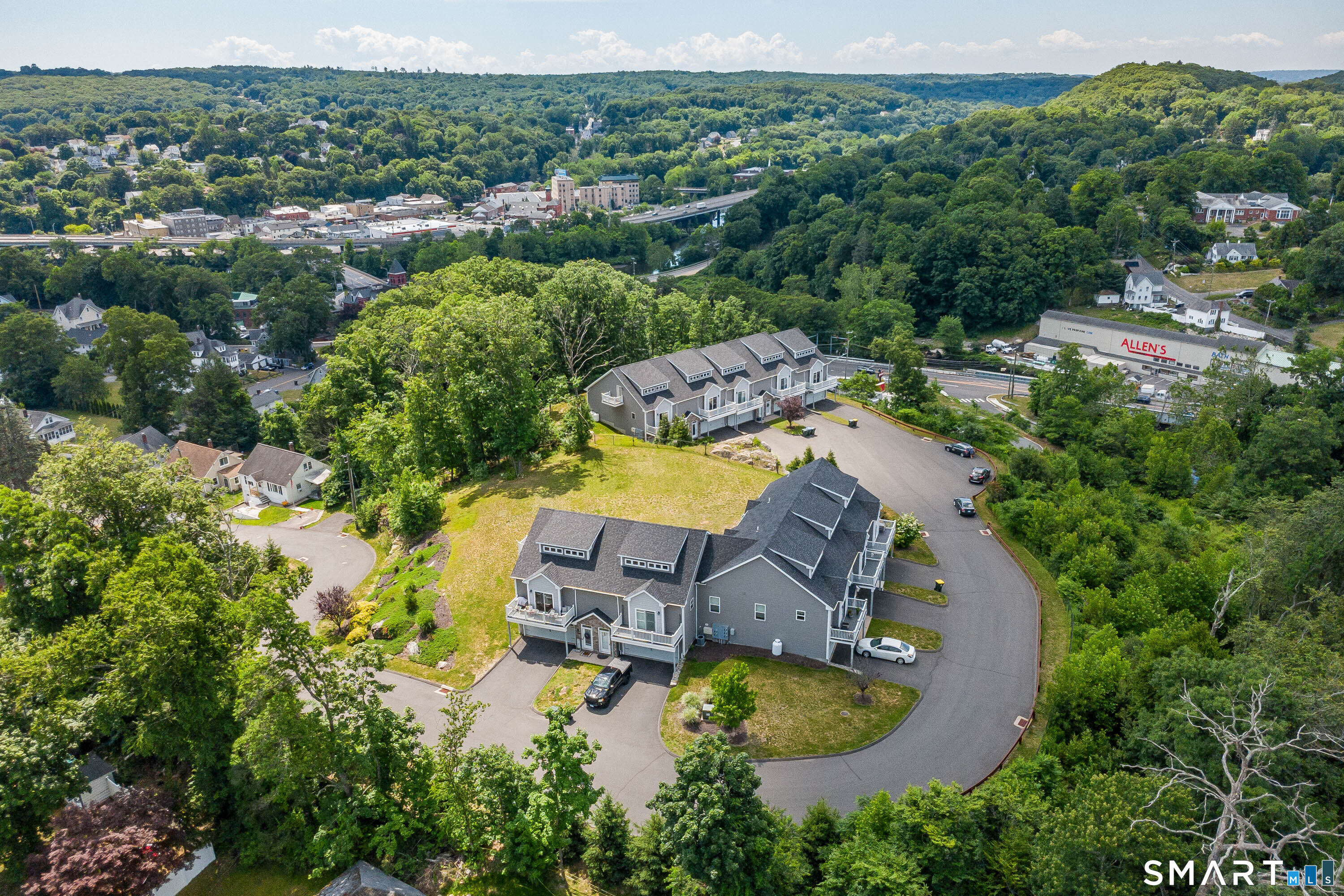 43 George Street, Unit 1 Seymour, CT 06483 - Photo 30 of 33 A 10-unit condominium complex at the top of the hill overlooking downtown Seymour.