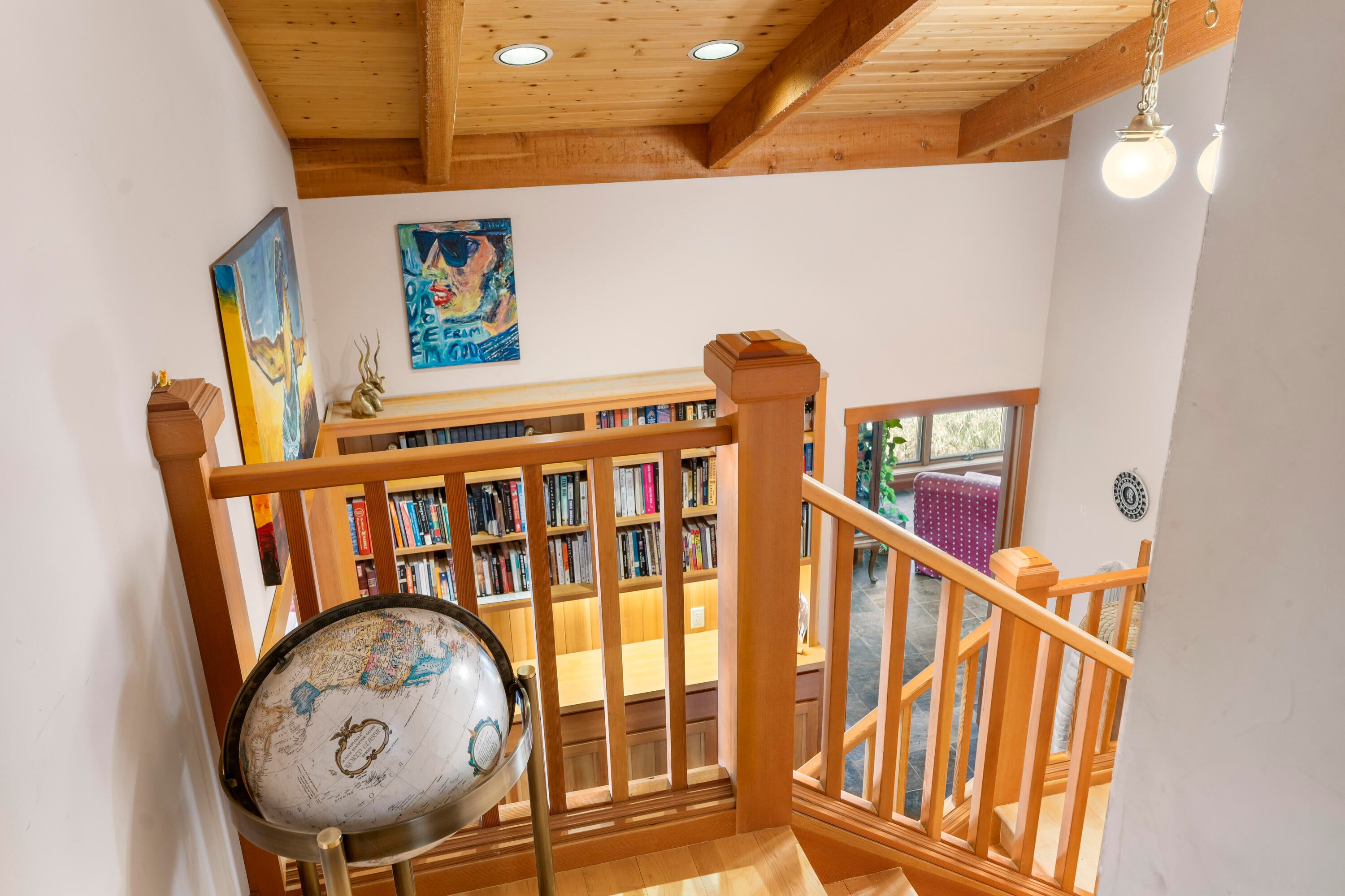 20875 Sholes Road Bend, OR 97702 - Photo 56 of 88 Stairway to upstairs bedroom area in attached living quarters