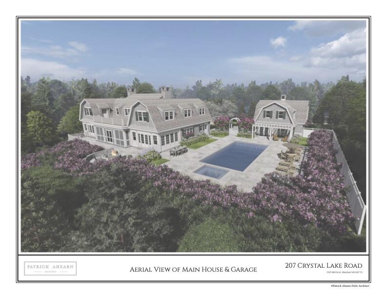 207 Crystal Lake Road Osterville, MA 02655 - Photo 11 of 18 a view of a city from a yard