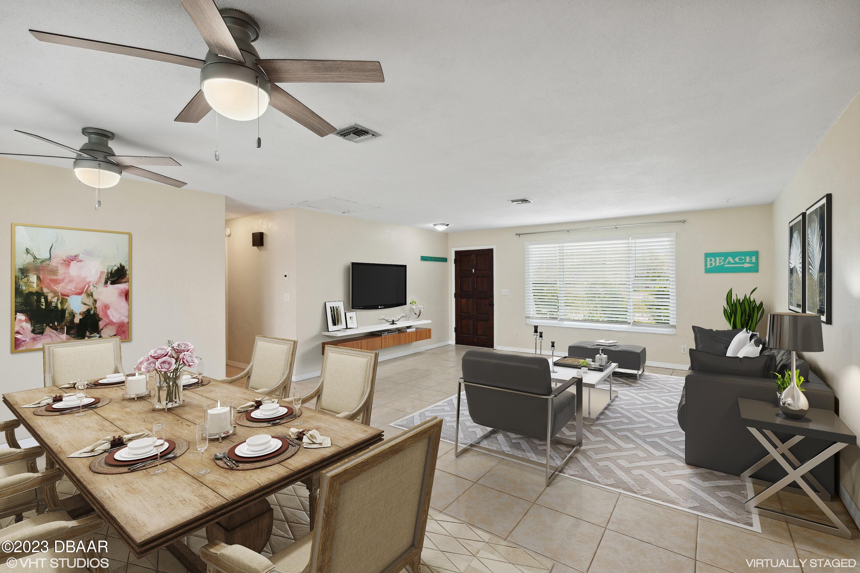 1 Ocean Breeze Circle Ormond Beach, FL 32176 - Photo 11 of 43 Spacious Dining To Living Room Entry