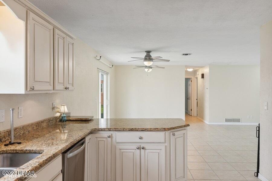 1 Ocean Breeze Circle Ormond Beach, FL 32176 - Photo 14 of 43 Kitchen To Dining View