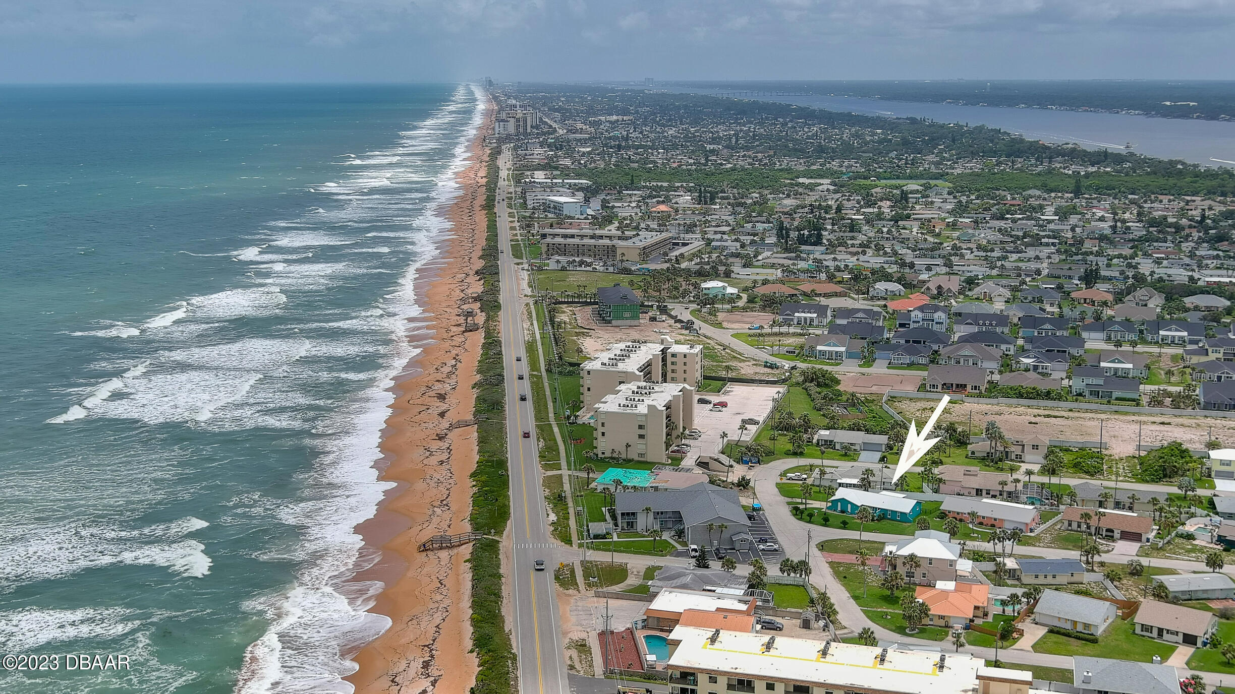 1 Ocean Breeze Circle Ormond Beach, FL 32176 - Photo 22 of 43 Aerial South Coastline