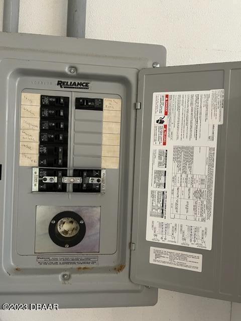 1 Ocean Breeze Circle Ormond Beach, FL 32176 - Photo 30 of 43 Reliance 2018 Electrical Sub-Gen Panel