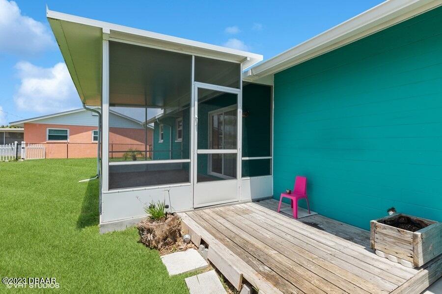 1 Ocean Breeze Circle Ormond Beach, FL 32176 - Photo 37 of 43 Screened 18x10 Back Porch