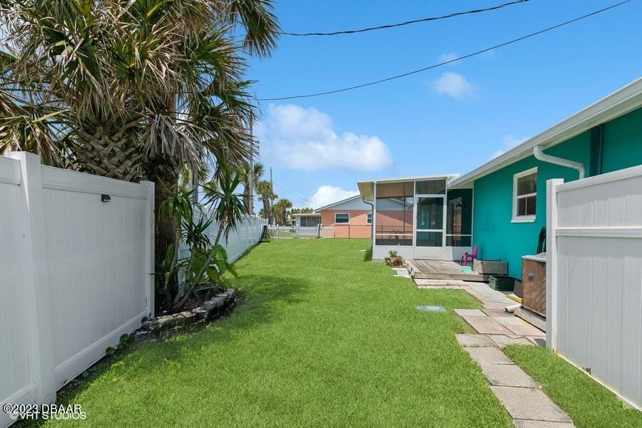 1 Ocean Breeze Circle Ormond Beach, FL 32176 - Photo 39 of 43 Backyard West Elevation