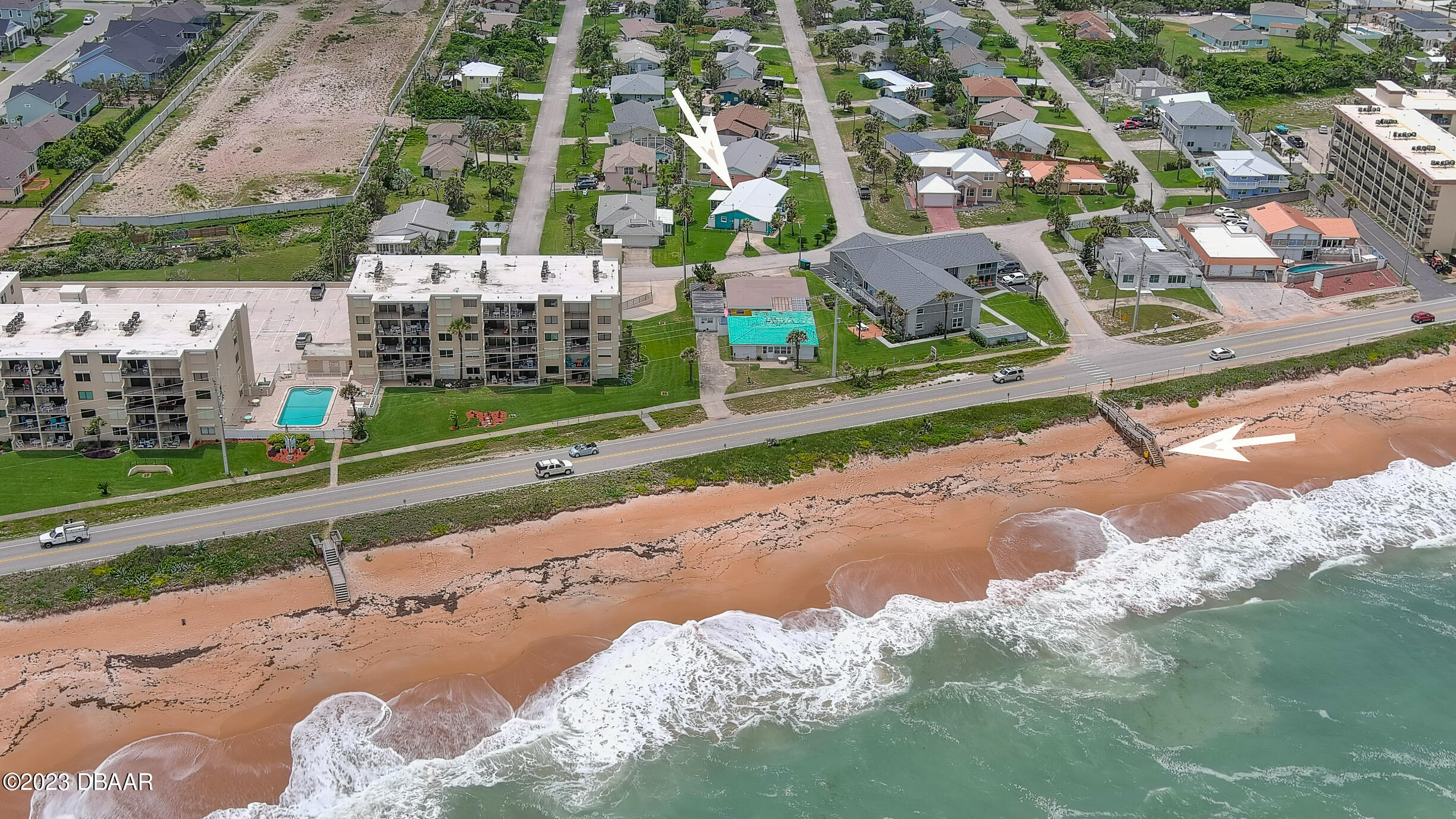 1 Ocean Breeze Circle Ormond Beach, FL 32176 - Photo 40 of 43 Aerial No-Drive Beach Access