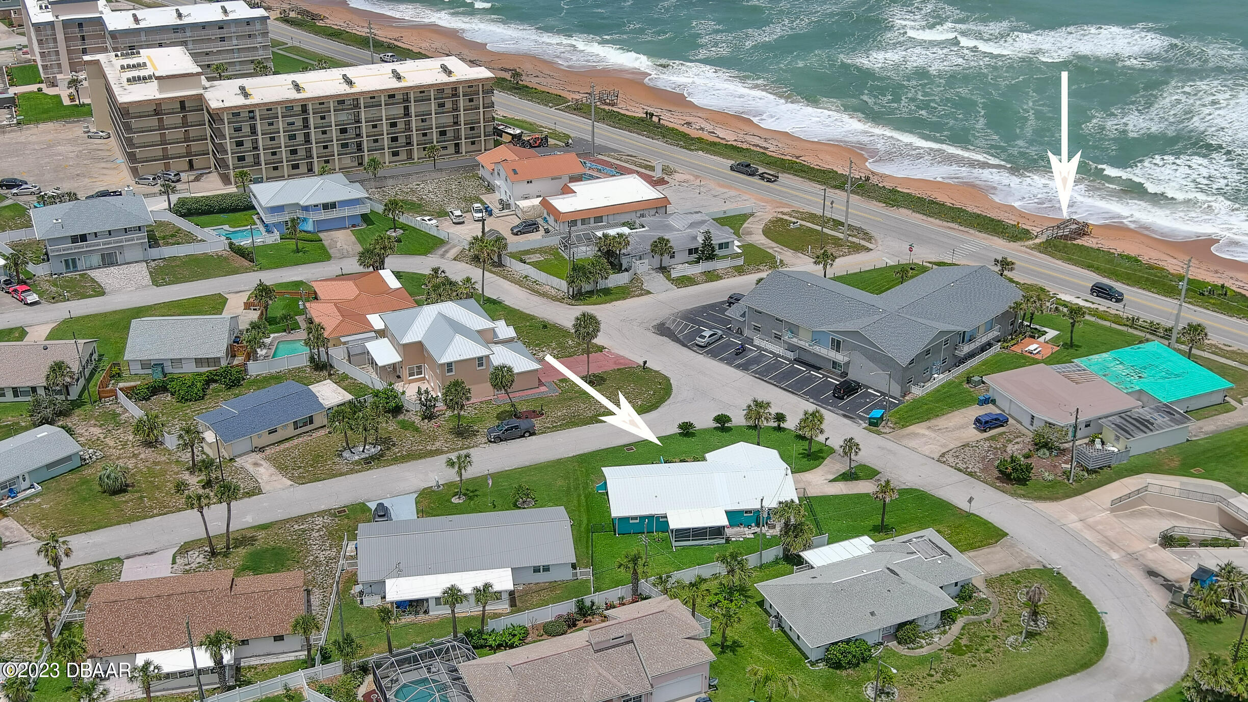 1 Ocean Breeze Circle Ormond Beach, FL 32176 - Photo 5 of 43 Aerial East Atlantic Ocean Access