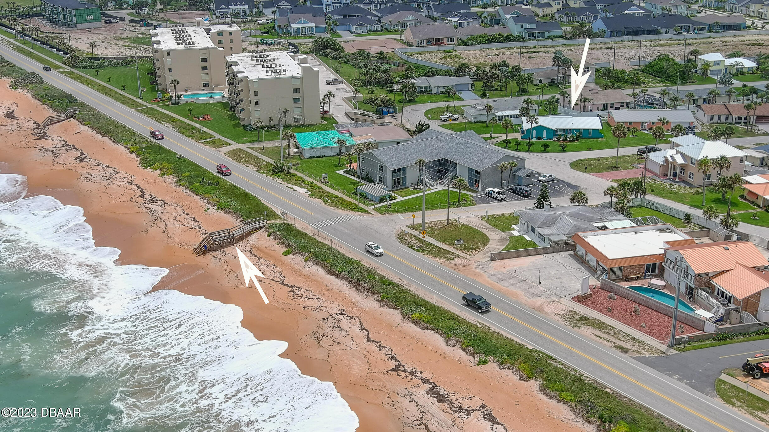 1 Ocean Breeze Circle Ormond Beach, FL 32176 - Photo 9 of 43 Aerial Beach Access