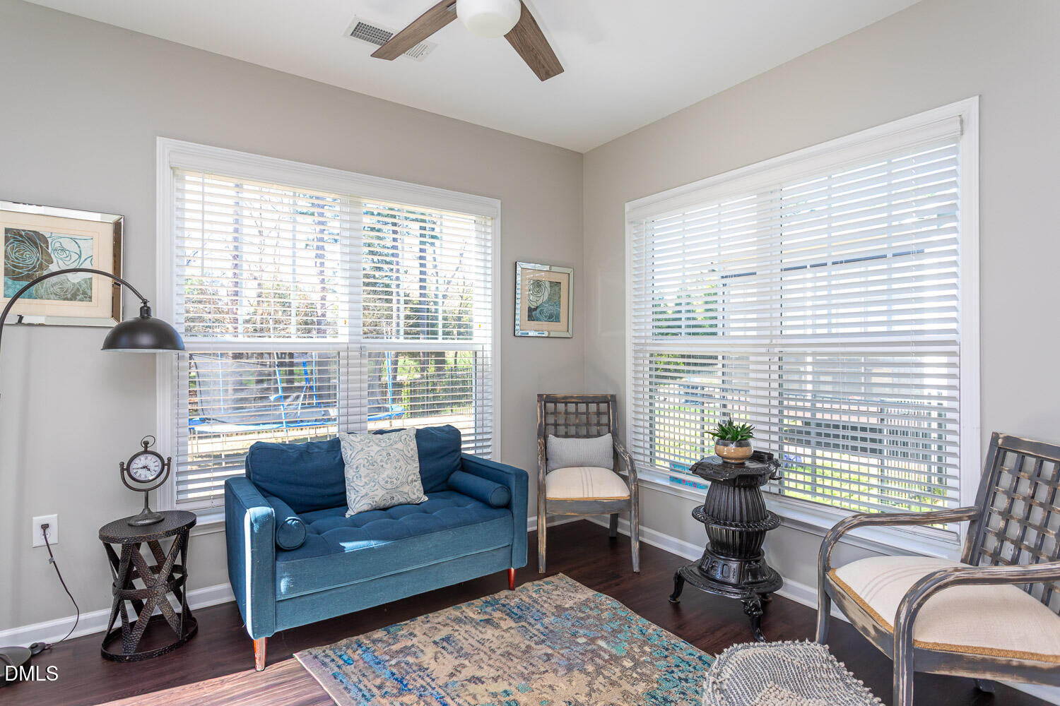 1708 Highpoint Street Wake Forest, NC 27587 - Photo 14 of 63 a living room with furniture and a large window