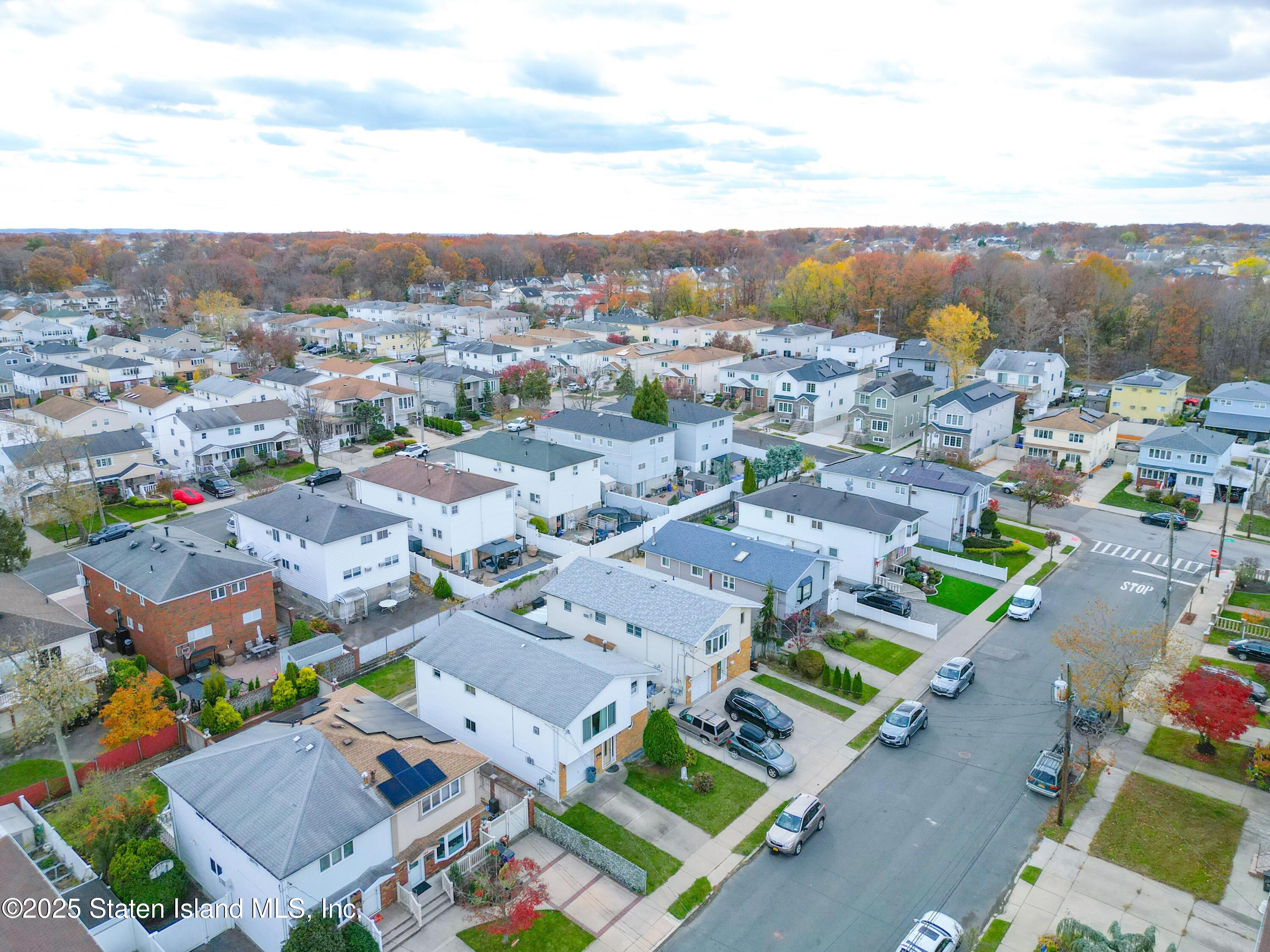 150 Stroud Avenue Staten Island, NY 10312 - Photo 12 of 12 a view of a city with mountains in the background