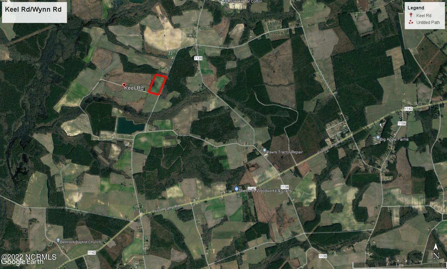 0 Wynn Road Williamston, NC 27892 - Photo 2 of 2 Google Map Zoomed Out