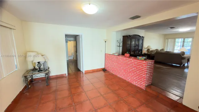 a view of livingroom with furniture and wooden floor